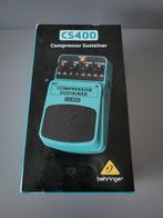 Behringer CS400 Compressor Sustainer Pedaal, Ophalen of Verzenden, Zo goed als nieuw, Compressor