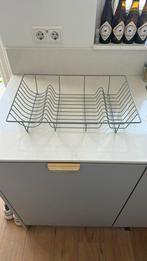 Afdruiprek afwas lichtgrijs 48x32 cm, Ophalen of Verzenden, Zo goed als nieuw