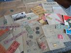 Set 1 Oorlog wo2 bonnen geld munt krant foto document ww2, Verzenden, Nederland, Boek of Tijdschrift