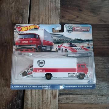 hot wheels Lancia Stratos Group 5 + Sakura Sprinter 42 beschikbaar voor biedingen