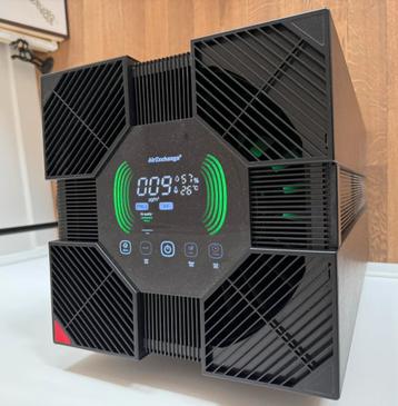 AirExchange 750-T Zwart luchtreiniger met HEPA 14 filter beschikbaar voor biedingen