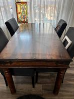 !!! Stevige tafel eiken met klinkers MOET WEG, Huis en Inrichting, Ophalen, Gebruikt