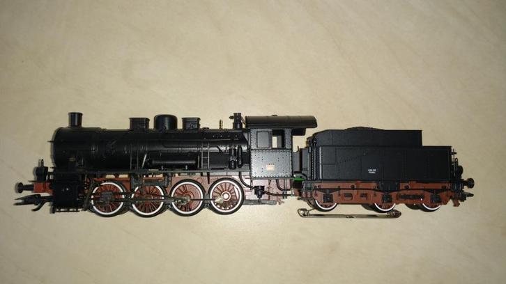 Märklin H0 37559 Stoomlocomotief met getrokken tender, Dig., Hobby en Vrije tijd, Modeltreinen | H0, Nieuw, Locomotief, Gelijkstroom of Wisselstroom