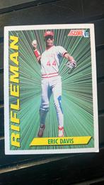 Eric Davis, 1991, Rifleman score91 plaatje, Ophalen of Verzenden, Nieuw, Buitenlandse clubs, Poster, Plaatje of Sticker