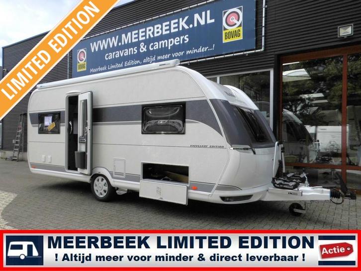 Hobby Excellent Edition 540 UL 4054,= KORTING +MOVER +THULE, Caravans en Kamperen, Caravans, tot en met 4, 1250 - 1500 kg, Rondzit