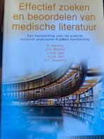 Effectief zoeken en beoordelen van medische literatuur, Boeken, Nieuw, Ophalen of Verzenden, H.J.G. Bilo; N. Kleefstra; G.S. Mijnhout; J.O.M. Zaat