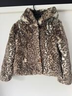 Vingino Winterjas Panterprint Maat 140, Ophalen of Verzenden, Zo goed als nieuw, Meisje, Jas