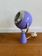 Leuk paars vintage lampje. Space age / Eyeball lamp., Ophalen, Gebruikt, Minder dan 50 cm