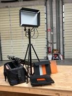 3 x Bresser studioverlichting set + statieven en accessoires, Ophalen, Zo goed als nieuw, Lamp of Flitsset