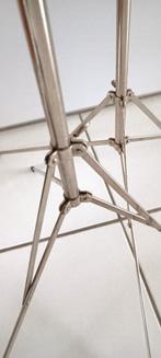 vintage vloerlamp - 2 standaards, interessant voor een spot, Gebruikt, 100 tot 150 cm, Vintage, Ophalen of Verzenden