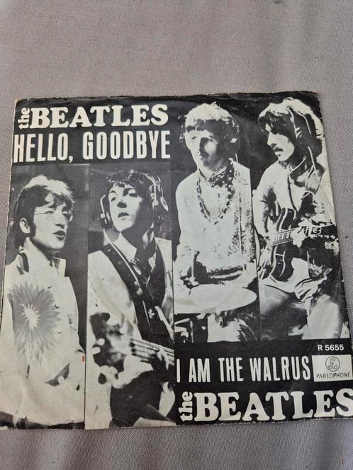 The Beatles - Hello, Goodbye / I Am The Walrus - Single, Cd's en Dvd's, Vinyl Singles, Gebruikt, Single, Pop, 7 inch, Ophalen of Verzenden