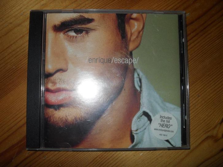 CD ENRIQUE IGLESIAS-ESCAPE., Cd's en Dvd's, Cd's | Pop, Zo goed als nieuw, 2000 tot heden, Ophalen of Verzenden
