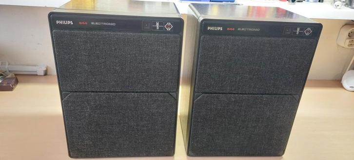 PHILIPS MFB 544 TE KOOP AANGEBODEN.., Audio, Tv en Foto, Luidsprekers, Gebruikt, Front, Rear of Stereo speakers, 60 tot 120 watt