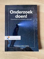 Onderzoek doen, Boeken, Studieboeken en Cursussen, Gelezen, Noordhoff Uitgevers, HBO, Verzenden