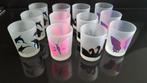 Nieuw 12 stuks frisdrank glazen met Vlinders Zwanen en Dolfi, Verzamelen, Glas en Borrelglaasjes, Ophalen, Nieuw