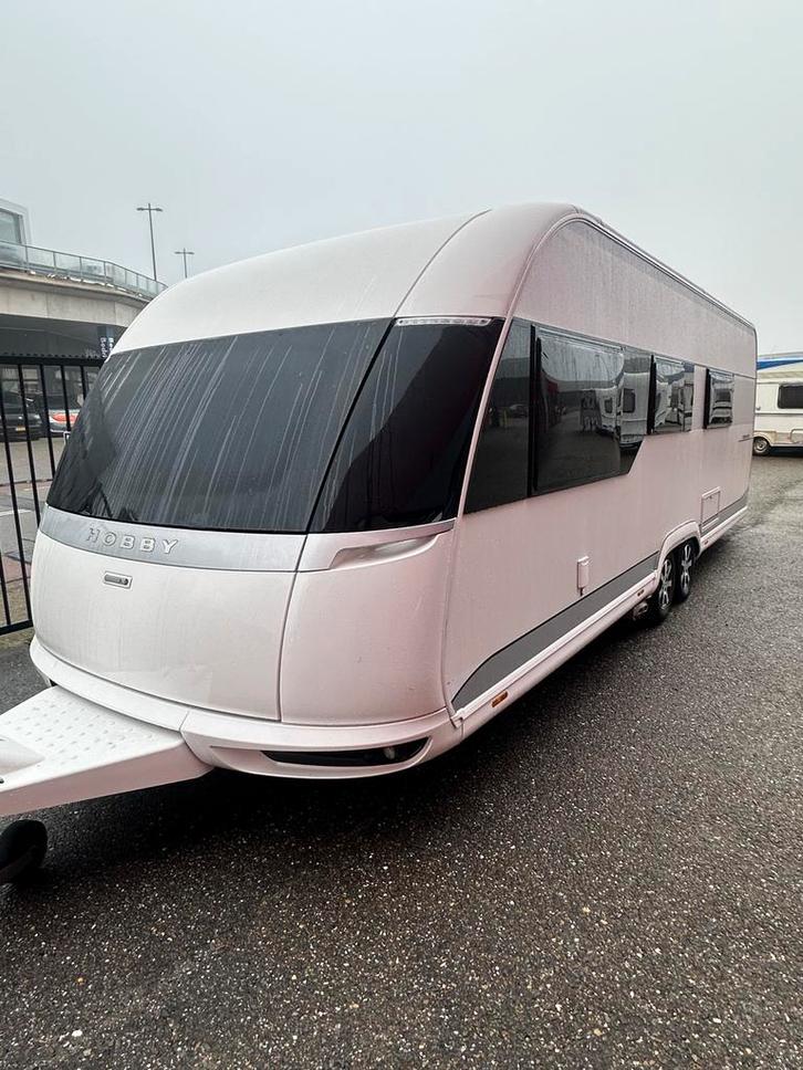 Hobby premium 660 WUL, Caravans en Kamperen, Caravans, Particulier, tot en met 4, 1500 - 2000 kg, Rondzit, Hobby, 7 tot 8 meter