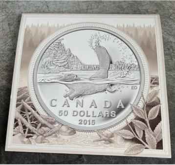 Canada - 50 Dollars 2015 - Bever beschikbaar voor biedingen
