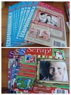 Tijdschrift Scrapbook magazine en scrapbook In één koop, Hobby en Vrije tijd, Scrapbooking, Ophalen of Verzenden, Zo goed als nieuw