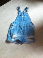 Carnaval dames spijkerstof hot pants mt44 Denim, Kort, Blauw, Maat 42/44 (L), Ophalen of Verzenden