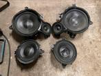 Volvo V70 01-07 premium performance speakerset incl deurpane, Gebruikt, Ophalen of Verzenden