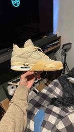 Jordan 4 off white, Kleding | Heren, Schoenen, Verzenden, Wit, Nieuw, Sneakers of Gympen