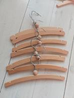 Houten Kinderkledinghangers - Set van 5, Kinderen en Baby's, Kinderkamer | Inrichting en Decoratie, Ophalen of Verzenden, Zo goed als nieuw