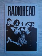 Radiohead 20x30 cm Reclamebord, Ophalen of Verzenden, Nieuw, Poster, Artwork of Schilderij