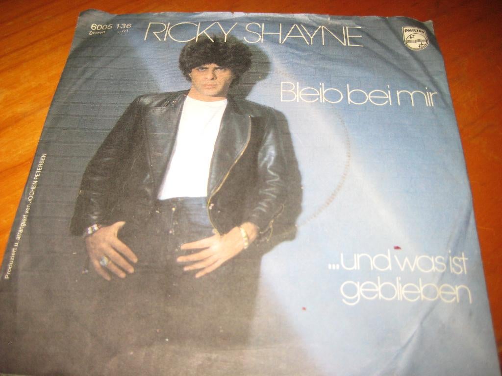 Ricky Shayne: Bleib bei mir, Ophalen of Verzenden, Zo goed als nieuw, Pop, Single