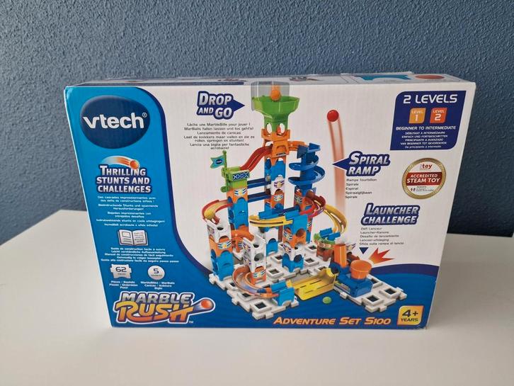 Vtech Marble Rush knikkerbaan - Adventure Set S100, Kinderen en Baby's, Speelgoed | Vtech, Nieuw, Ophalen