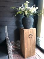 Teakhouten zuil / meerpaal, Huis en Inrichting, Ophalen, Nieuw