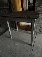 Oude houten tafel 85x60 cm, Ophalen, Gebruikt, 50 tot 100 cm, Rechthoekig