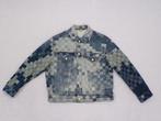 Louis Vuitton Damier Classic Denim Jacket Maat 52, Maat 52/54 (L), Blauw, Louis Vuitton, Ophalen of Verzenden