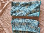 Setje beenwarmers en polswarmers,  bio katoen, licht aqua, Ophalen of Verzenden, Nieuw, Sjaal