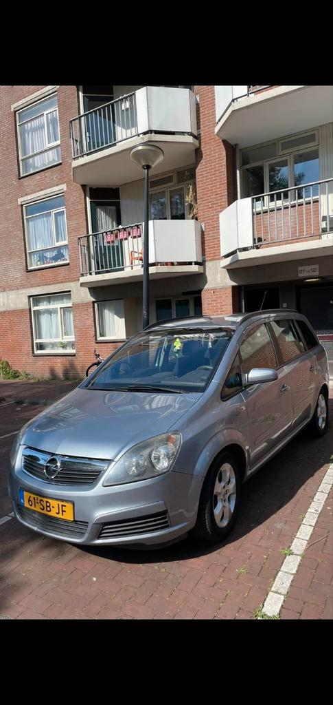Opel Zafira 1.8 2005 Grijs 7 persoon, Auto's, Opel, Particulier, Zafira, Benzine, C, MPV, Handgeschakeld, Origineel Nederlands