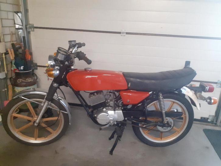 Yamaha RD50M 2E0, Fietsen en Brommers, Brommers | Oldtimers, Yamaha, Maximaal 45 km/u, Ophalen