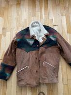 Retro Mancave Brutalisme Pop Flower Power winterjas, Ophalen, Bruin, Maat 56/58 (XL), C&A