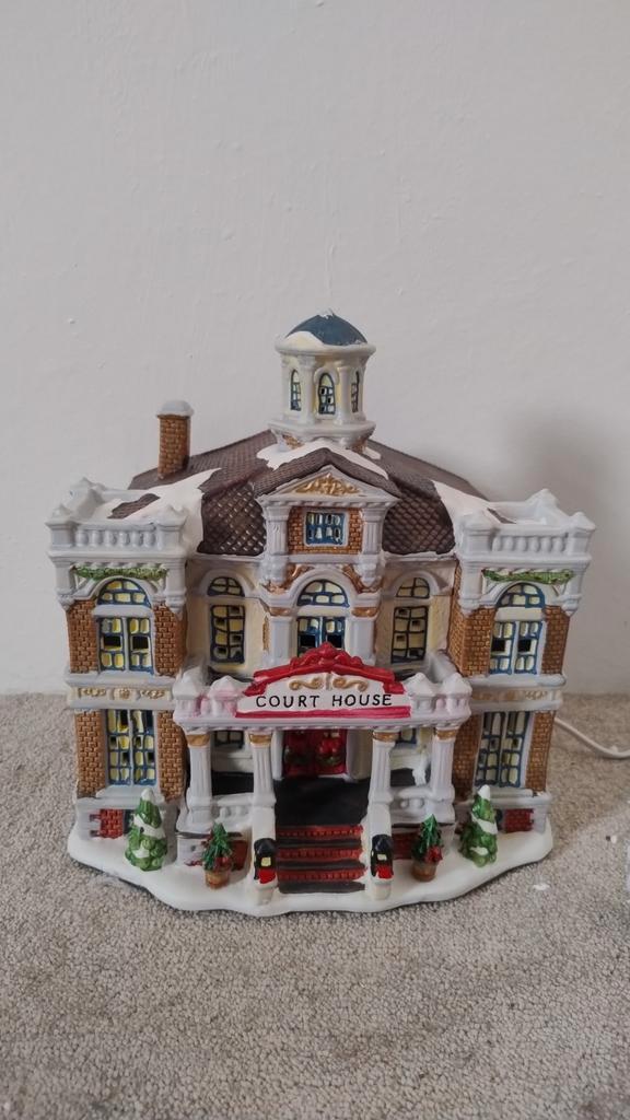 Victoria Lane Verlicht Gerechtsgebouw, Diversen, Kerst, Ophalen of Verzenden