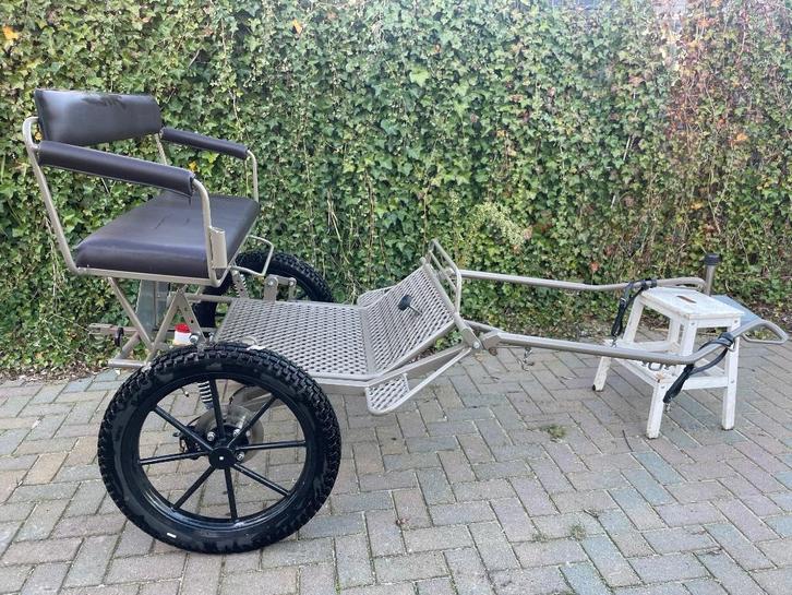 Bijna nieuwe Van der Mee luxe tweewieler 19 inch, Dieren en Toebehoren, Rijtuigen en Koetsen, Zo goed als nieuw, Overige typen