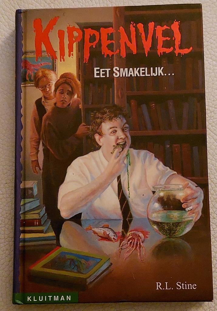 Kippenvel - Eet smakelijk... R.L. Stine, Ophalen of Verzenden, Gelezen, R.L. Stine, Fictie algemeen