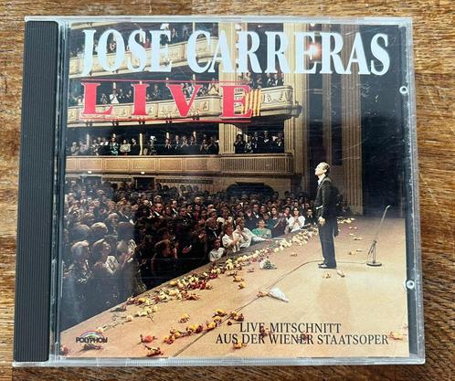 CD José Carreras Live, Cd's en Dvd's, Cd's | Klassiek, Zo goed als nieuw, Orkest of Ballet, Modernisme tot heden, Boxset, Ophalen of Verzenden