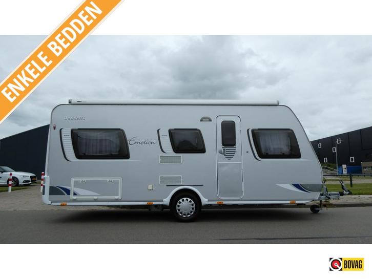 Dethleffs Beduin 510 Thule Omnistor, Caravans en Kamperen, Caravans, Bedrijf, tot en met 4, Rondzit, Dethleffs, 2 aparte bedden