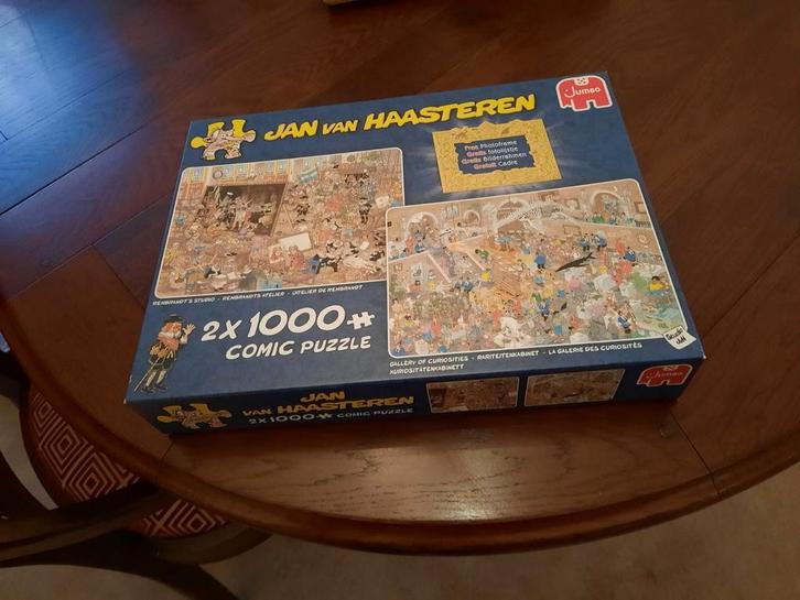 Jan van Haasteren Puzzels, prachtige staat! 8x1000 stukjes, Hobby en Vrije tijd, Denksport en Puzzels, Gebruikt, 500 t/m 1500 stukjes