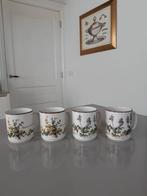 4 mokken Villeroy en Boch Botanica uitgave Douwe Egberts, Huis en Inrichting, Keuken | Servies, Ophalen of Verzenden, Zo goed als nieuw