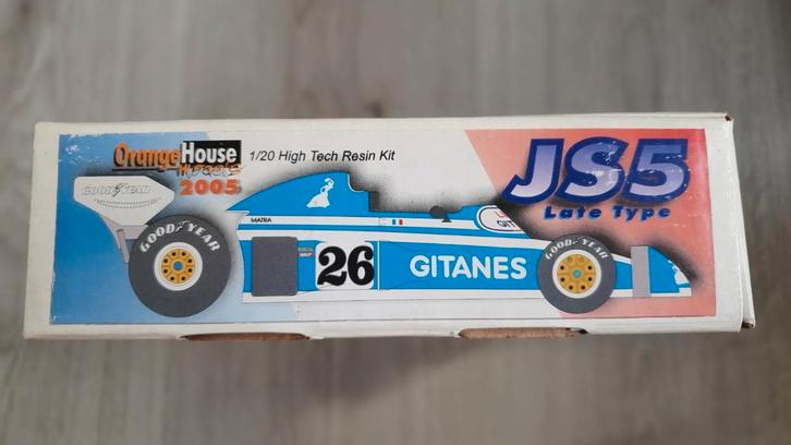 Orange House 1/20 Ligier JS5 multimedia kit, Hobby en Vrije tijd, Modelbouw | Auto's en Voertuigen, Nieuw, Auto, Groter dan 1:32