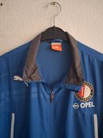 Puma Feyenoord Trainingsjack Maat XL Blauw, Puma, Blauw, Maat 56/58 (XL), Ophalen of Verzenden