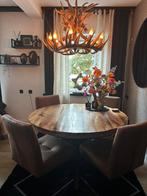 Vier mooie eetkamer stoelen doe een leuk bod, Ophalen of Verzenden, Zo goed als nieuw, 4 tot 6 stoelen