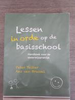 Studieboek Lessen in orde op de basisschool (PABO), Zo goed als nieuw, Peter Teitler, Beta, HBO