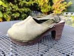 Clumpy's maat 40, Kleding | Dames, Schoenen, Ophalen of Verzenden, Gedragen, Groen, Sandalen of Muiltjes