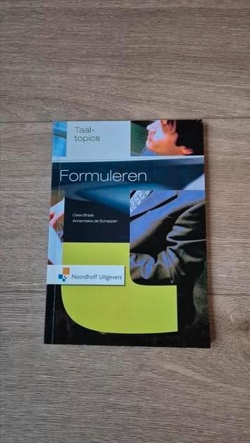 A. de Schepper - Taaltopics Formuleren beschikbaar voor biedingen
