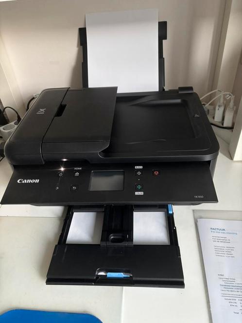 Canon pixma TR7650, Computers en Software, Printers, Zo goed als nieuw, Printer, Inkjetprinter, Faxen, Kleur printen, Kopieren